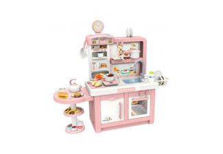 Kids Pretend Kitchen Cookware Playset with 41-Piece Accessories