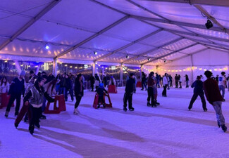 General Admission Ice Skating Pass at Cathedral Square Ice Rink in Christchurch incl. Skate Hire - Option for Preschooler - Valid from 27th June 2026