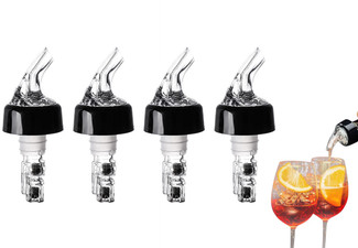 Four-Piece 30ml Measure Bottle Spouts Set - Option for Two Sets