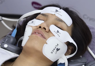30-Minute Pulse Lift EMS Treatment for One Person - Options for 60-Minute Full Face Pulse Lift & Uplift Facial for One Person & Option to Add Neck Pulse Lift
