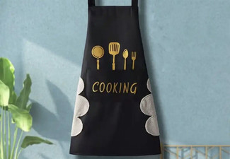 Kitchen Apron with Front Pocket