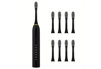 ProSonic T5 Electric Toothbrush incl. Eight Brush Heads - Available in Three Colours - Elsewhere Pricing $49.99
