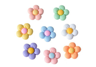 28-Piece Flower Shoe Charms - Option for 56-Piece