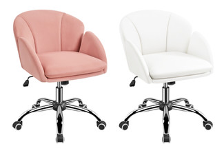 Modern Swivel Office Chair - Available in Two Colours