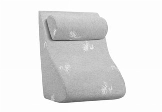 Two-Piece Foam Wedge Pillow - Two Colours Available