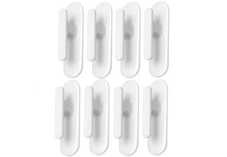 Eight-Piece Adhesive Blind Cord Winder Holder