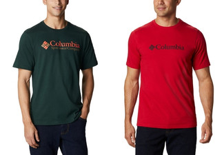 Columbia Mens CSC Logo T-Shirt - Two Colours & Three Sizes Available