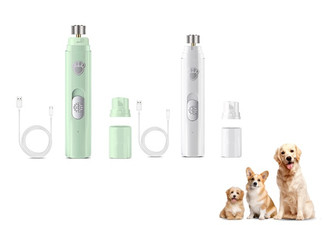 Rechargeable Nail Grinder for Dogs - Available in Two Colours & Options for Two-Set