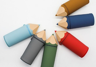 Silicone Pencil Case - Six Colours Available