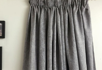 Blockout Thermal Curtains - Available in Two Colours & Eight Sizes
