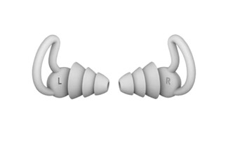 Silicone Reusable Noise Reduction Earplugs - Available in Two Colours