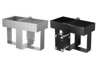 Lockable Metal Jerry Gas Can Holder - Two Colours Available