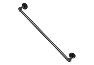 Industrial Pipe Stair Handrail - Eight Lengths Available