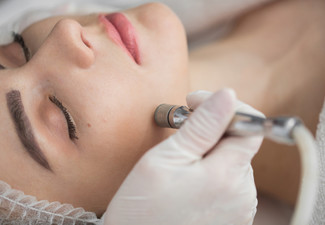 Electroporation & Micro-Dermabrasion Service for One incl. LED Light Therapy