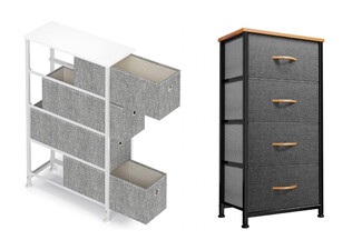 Fabric Storage Chest Drawer Range - Five Options Available