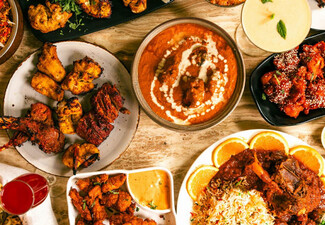 $40 Dining Voucher Valid for Dinner or Lunch for Two at Corianders Ethnic Indian Restaurant - Option for $80 Voucher for Four People - Available at Five Locations - Valid Seven Days