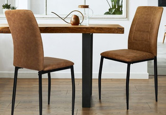 Two-Piece Levede Dining Chairs