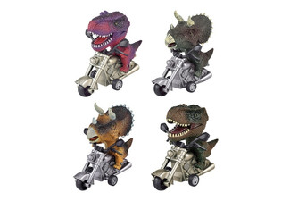 Four-Pack Dinosaur Toy Ornaments - Option for Eight