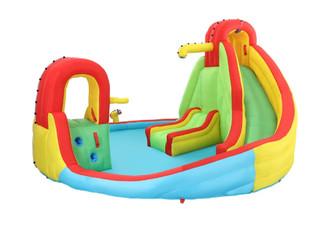 Seven-in-One Inflatable Water Park