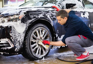 Basic Car Wash for Small or Medium Car - Options for Full Detailing or SUVs & 4X4