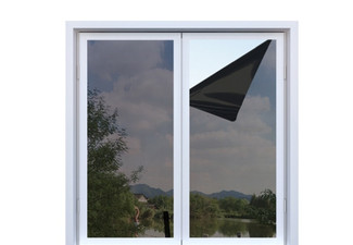One-Way Privacy Window Film Glass Cover - Available in Three Colours & Two Sizes