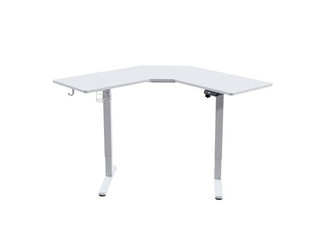 Electric Height Adjustable Corner Desk - Two Colours Available