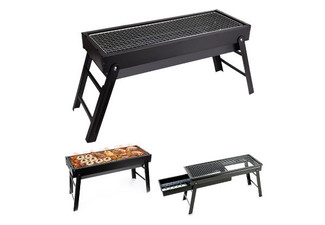 Portable Barbecue Folding Charcoal Grill