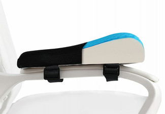 Office Chair Armrest Gel Pad Cushion - Option for Two