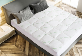 Royal Comfort Luxury Bamboo Covered Mattress Topper - Four Sizes Available