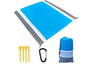 Portable Water and Sand-Resistant Beach Mat
