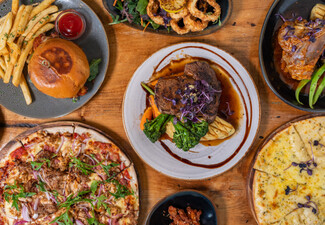 $40 Voucher Towards Food & Beverage for Two People - Option for $80 Voucher for Four People - Valid for Lunch & Dinner