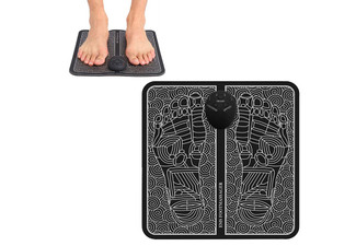 Battery-Powered EMS Foot Massage Pad - Option for Two-Pack