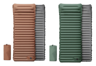 Inflatable Camping Sleeping Pad - Two Colours Available