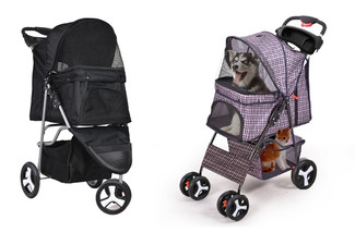 PaWz Pet Stroller - Two Options & Two Colours Available