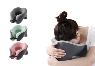 Two-in-One Travel Neck Pillow - Three Colours Available