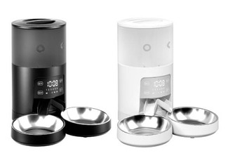 6L Automatic Pet Feeder with Voice Recorder - Two Colours Available