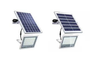 Solar Sensor Street Flood Light with Remote - Two Options Available
