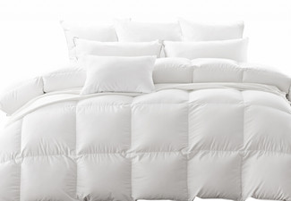 DreamZ All Season Goose Down Feather Filling Duvet - Available in Two Weights & Six Sizes