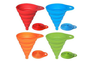 Silicone Collapsible Kitchen Funnel