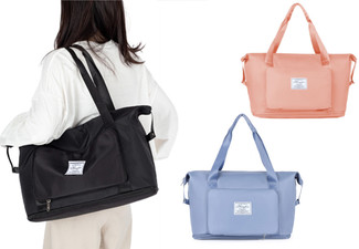 Large Folding Travel Tote Bag - Available in Three Colours