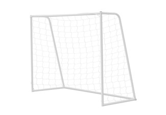 120cm Portable Metal Football/Soccer Goal Net Frame