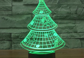 Christmas Creative Visual Stereo Desk Night Light