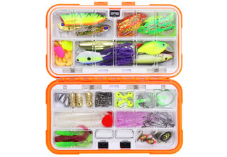122-Piece Fishing Lures Kit