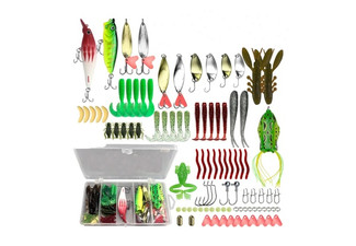 Fishing Lures Kit for Freshwater & Saltwater - Four Options Available