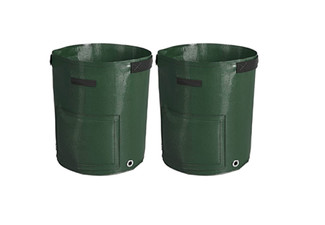Two-Pack 10-Gallon Potato Planter Grow Bags - Option for Four-Pack