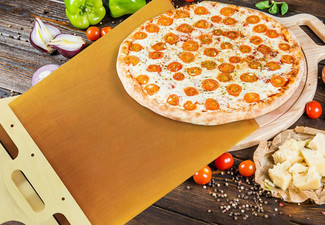 Sliding Pizza Peel Cutting Board with Handle - Three Sizes Available
