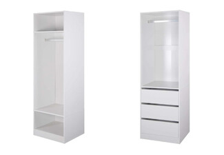 Mattone Open Wardrobe Cabinet - Available in Two Options