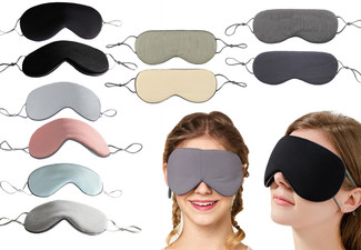 Two-Piece Warm & Cool Double Side Sleeping Masks - Three Styles Available