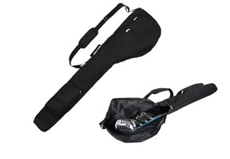 Portable Nylon Golf Club Carry Bag - Option for Two