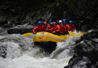 Epic Whitewater Grade 3 River Rafting, or Inflatable Kayak / Double Duckie River Tour incl. Lunch & Photos